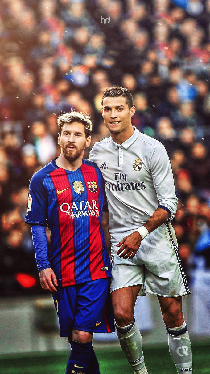 Ảnh nền Messi và Ronaldo