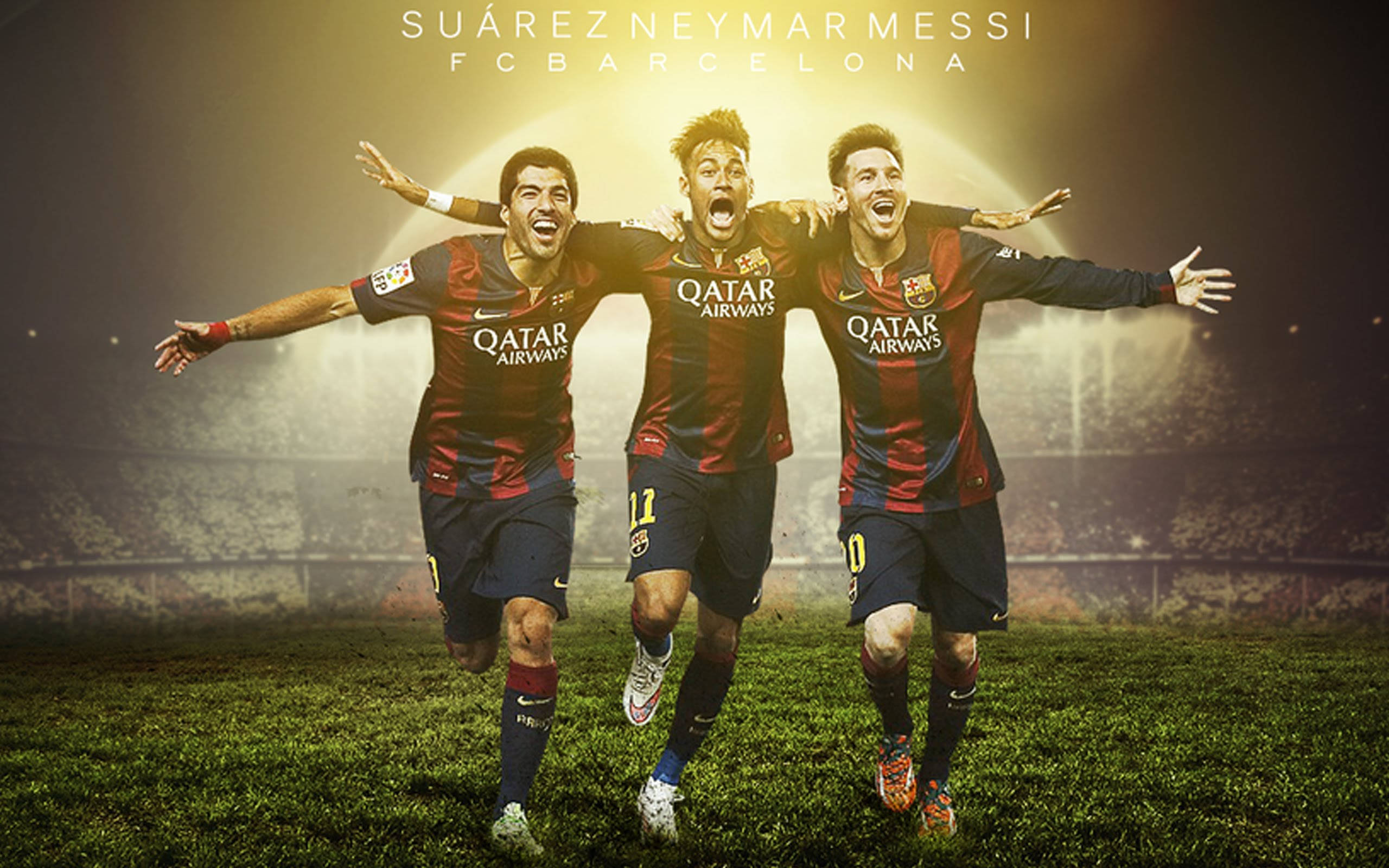 Hình nền bộ 3 MNS Messi Neymar Suarez